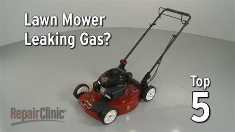 gas leaking from lawn mower carburetor|How To Fix A Briggs Or Tecumseh Lawn Mower That Leaks Gas。